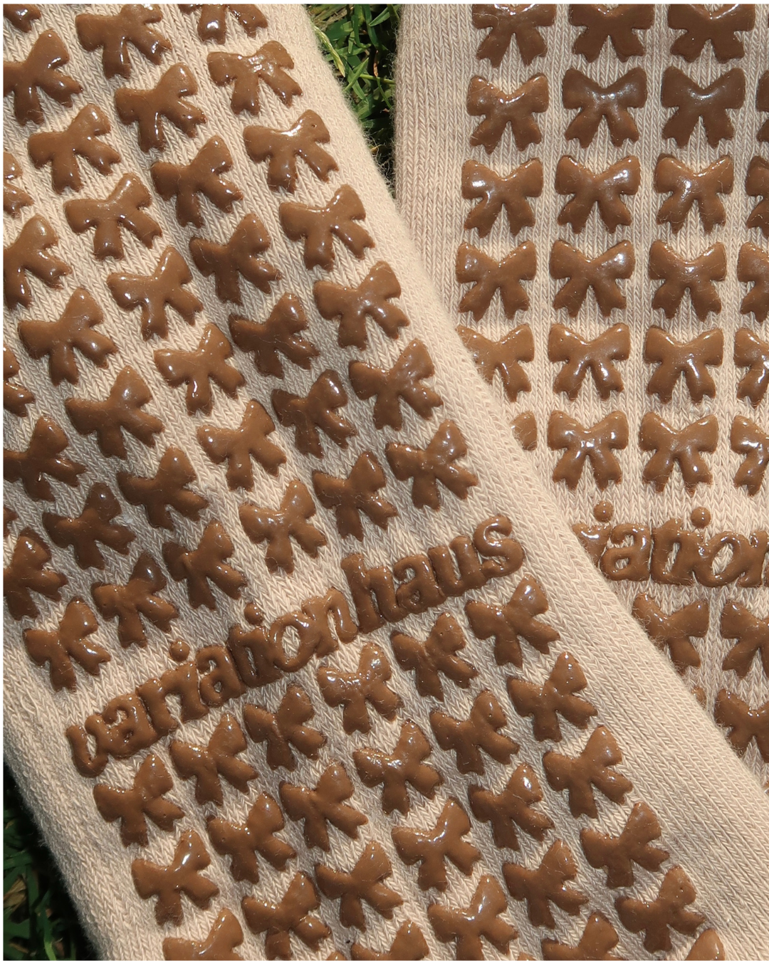 toffee tuesday grip socks
