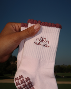 wear pink wednesday grip socks