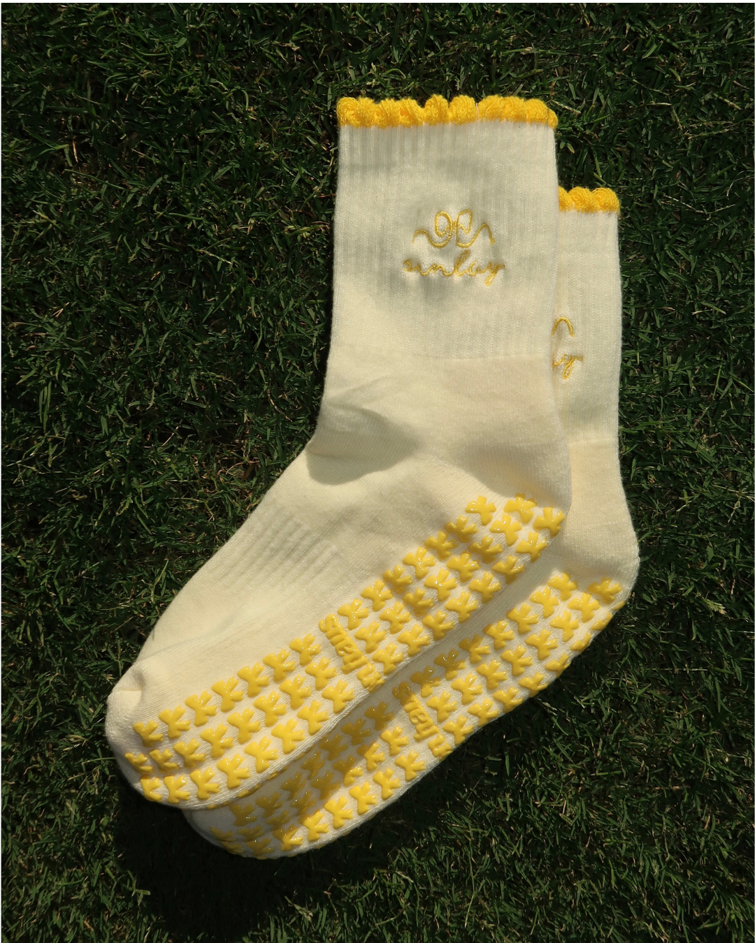 sunday citrus grip socks