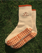 sunset saturday grip socks