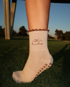 toffee tuesday grip socks